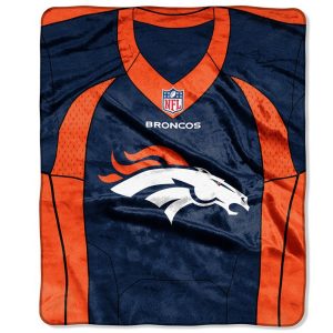 Denver Broncos The Northwest Company 50″ X 60″ Jersey Plush Blanket