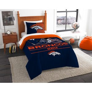 Denver Broncos The Northwest Company NFL Draft Twin Comforter Set