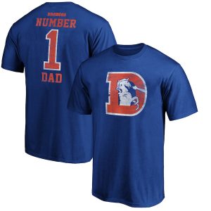 Denver Broncos Big & Tall Greatest Dad Retro T-Shirt